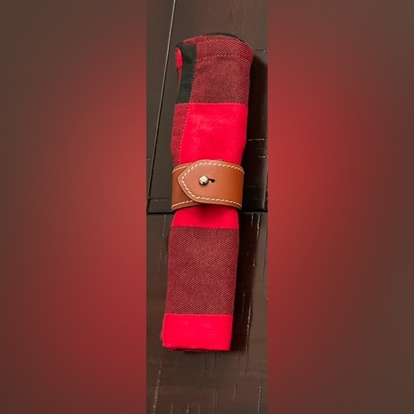 Ralph Lauren Buffalo Plaid Check 20”x20” Dinner Napkins new X 4 - Picture 6 of 6